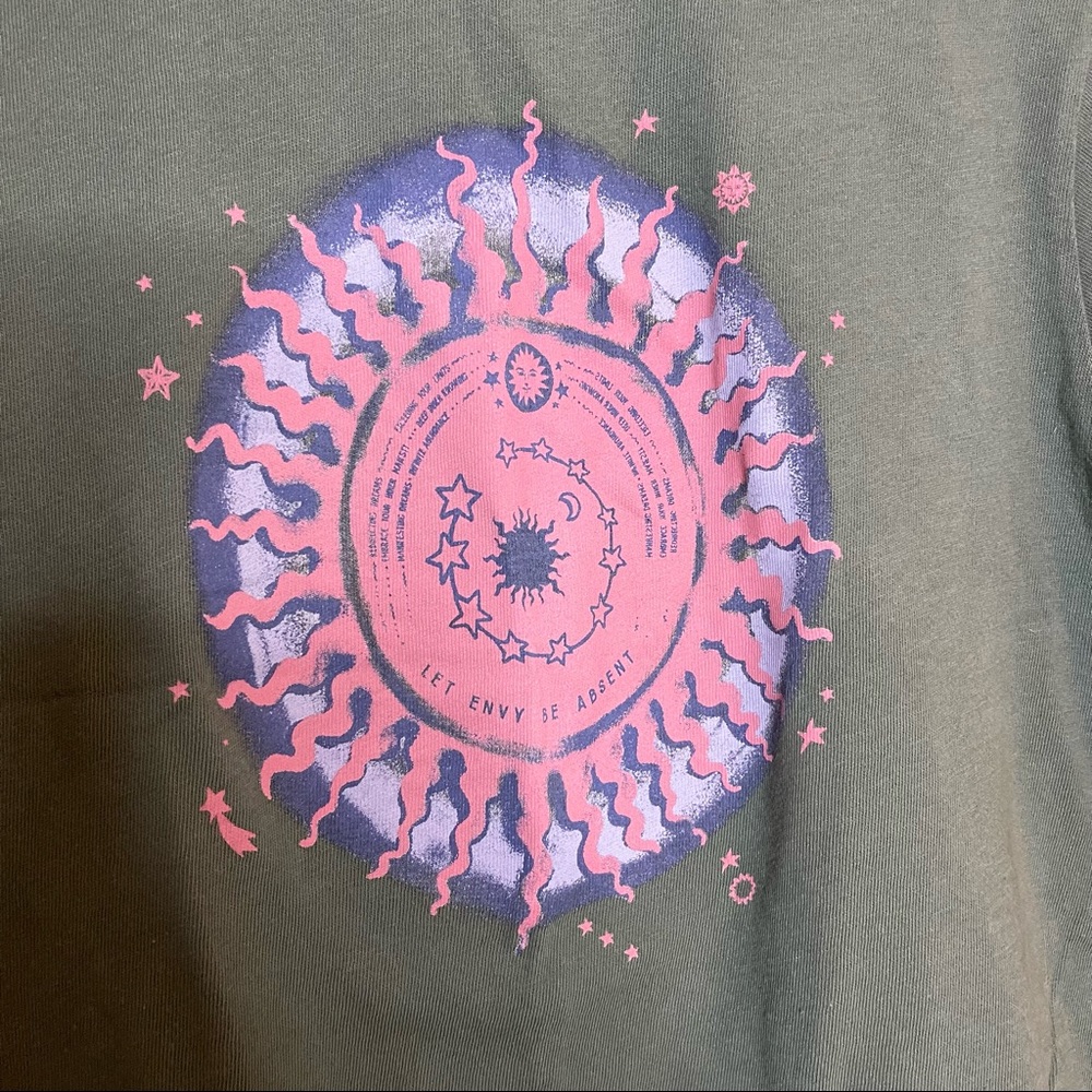 BDG Urban Outfitters Tonal Mystic Oversized T-shirt - Picture 3 of 7